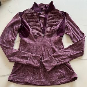 Lululemon zip running top